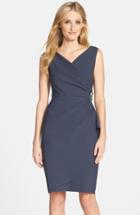 Women's Alex Evenings Side Ruched Dress - Grey