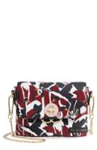 Ted Baker London Color By Numbers Leather Crossbody Bag - Red