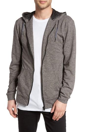 Men's Z.a.k. Brand Clement Slim Fit Zip Hoodie - Grey