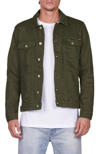 Men's Barney Cools B. Rigid Jean Jacket - Green