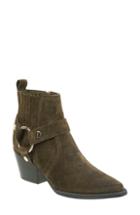 Women's Marc Fisher D Halie Bootie, Size 6.5 M - Green