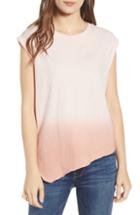 Women's Hudson Jeans Roll Sleeve Tank - Pink