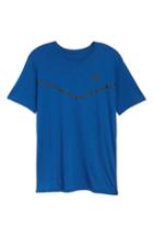 Men's Nike Nsw Tb Tech T-shirt, Size - Blue