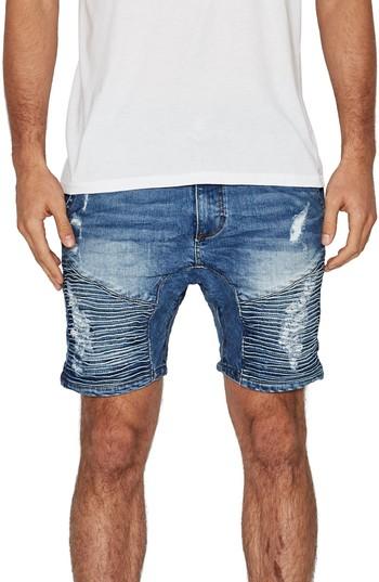 Men's Nxp Destroyer Shorts - Blue