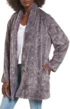 Women's Astr The Label Skylar Faux Fur Jacket - Grey