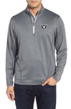 Men's Cutter & Buck Endurance Oakland Raiders Fit Pullover, Size Medium - Black