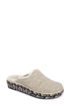 Women's Toni Pons Mysen Faux Fur Lined Espadrille Slipper -9.5us / 40eu - Beige