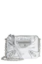 Balenciaga Extra Small Classic Reporter Leather Crossbody Bag -