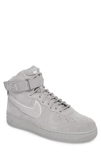 Men's Nike Air Force 1 High '07 Lv8 Suede Sneaker M - Grey