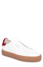 Men's Axel Arigato Clean 360 Fuzzy Heel Sneaker .5us / 40eu - White