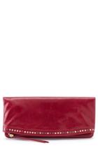 Hobo Zeal Leather Clutch - Red