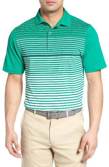 Men's Bobby Jones Xh2o Tartine Stripe Polo - Green
