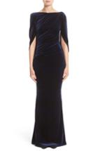 Women's Talbot Runhof Velvet Column Gown