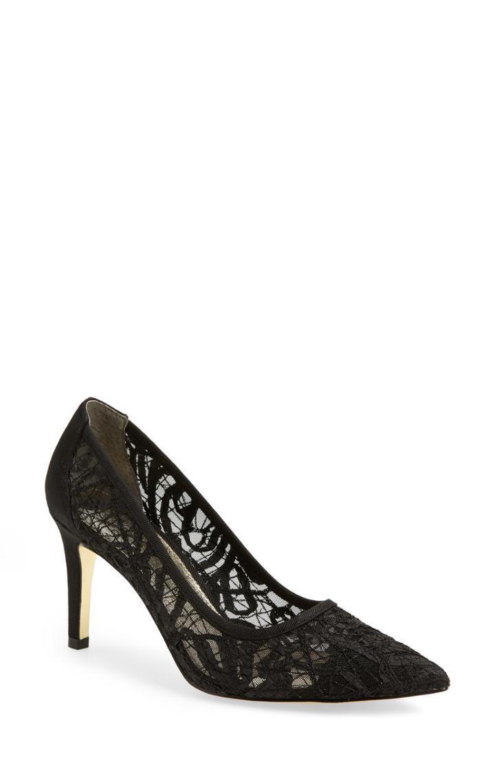 Women's Adrianna Papell Hazyl Pointy Toe Pump .5 M - Black