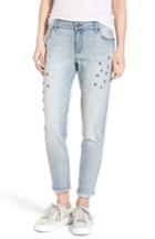 Women's Sts Blue Taylor Star Studded Ankle Jeans - Blue