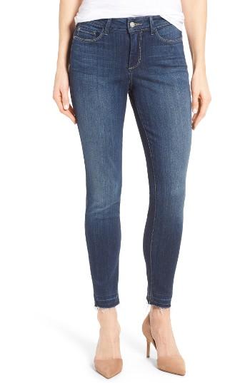 Women's Nydj Ami Release Hem Stretch Skinny Jeans - Blue