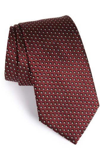 Men's Ermenegildo Zegna Geomeric Silk Tie