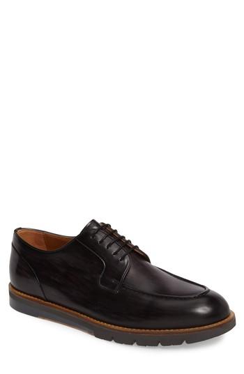 Men's Magnanni Danny Moc Toe Derby .5 M - Grey
