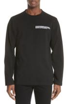 Men's Calvin Klein 205w39nyc Established Embroidered Long Sleeve T-shirt - Black