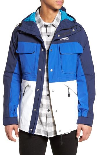Men's Penfield Greylock Colorblock Parka - Blue