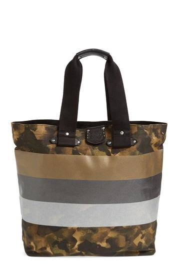Ghurka Forrestor Stripe Tote - Green
