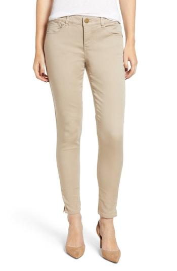 Women's Wit And Wisdom Ab-solution Ankle Skinny Pants - Beige