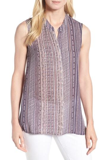 Women's Nic+zoe Walking On Midnight Tank - Purple