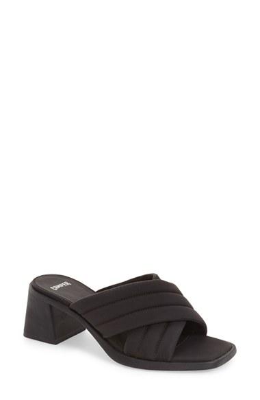 Women's Camper 'karolina' Retro Slide Sandal Eu - Black