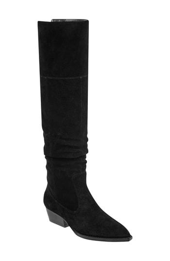 Women's Marc Fisher Ltd Ocea Over The Knee Boot .5 M - Black