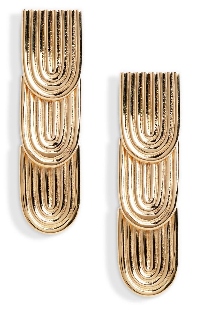 Women's Nectar Nectar Curved Watercress Earrings