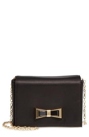 Ted Baker London Maxine Satin Clutch - Black