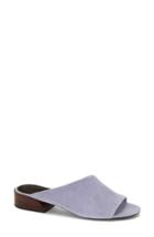 Women's Mercedes Castillo Irene Asymmetrical Sandal Mule M - Blue