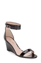 Women's Kate Spade New York 'ronia' Wedge Sandal .5 M - Black