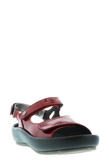 Women's Wolky Rio Sandal .5-6us / 36eu - Red