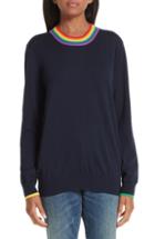 Women's Helmut Lang Brushed Wool & Alpaca Blend Sweater