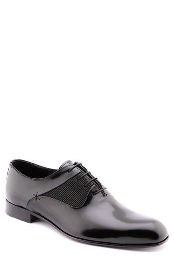 Men's Jared Lang Ricci Plain Toe Oxford Eu - Black