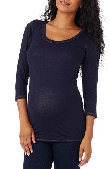 Women's Rosie Pope 'tribeca' Maternity Tee - Blue