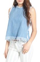 Women's Tinsel Raw Edge Denim Tank