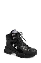 Women's Gucci Journey Lace-up Boot Us / 39eu - Black