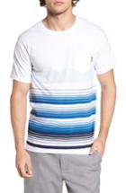 Men's O'neill Lennox Stripe T-shirt, Size - White