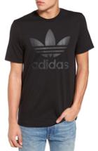 Men's Adidas Originals Original Trefoil T-shirt - Black