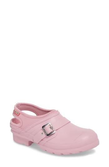 Women's Hunter Original Slingback Clog M - Pink