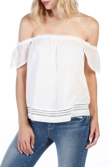 Women's Paige Beatrice Off The Shoulder Top - White