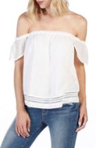 Women's Paige Beatrice Off The Shoulder Top - White