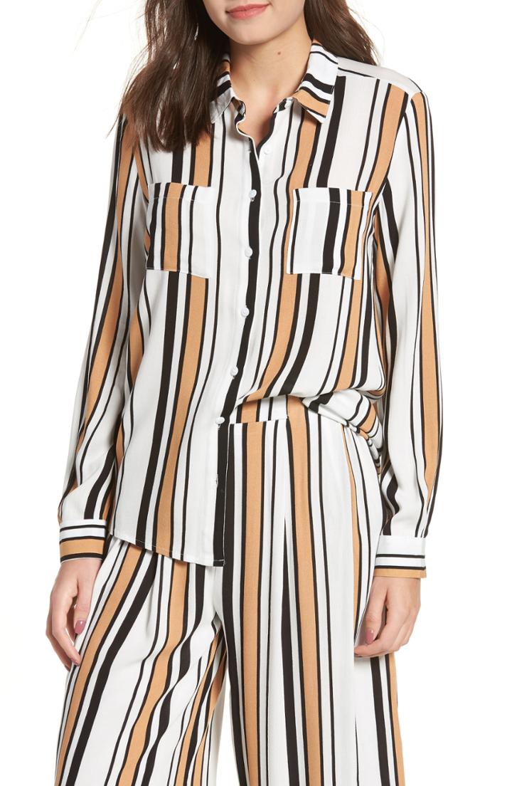 Women's Lira Clothing Clinton Stripe Shirt
