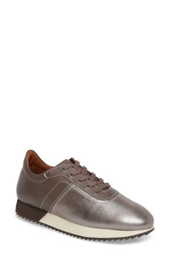 Women's Aquatalia Zala Weatherproof Sneaker M - Grey