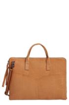 Day & Mood Vera Leather Laptop Bag - Brown