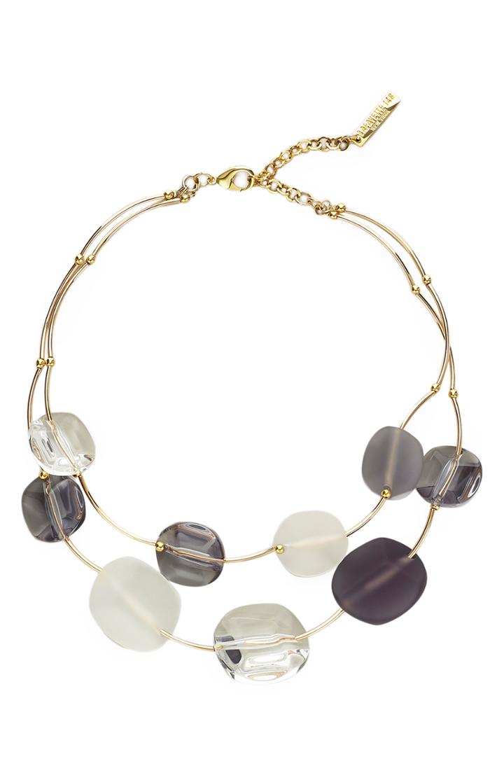 Women's Lafayette 148 New York Lucite Stone Necklace