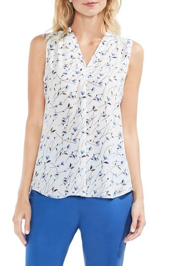 Women's Vince Camuto Scatter Bouquet Blouse, Size - White