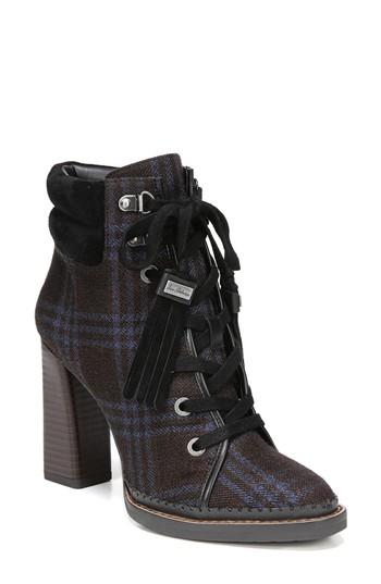Women's Sam Edelman Sondra Lace-up Bootie .5 M - Blue